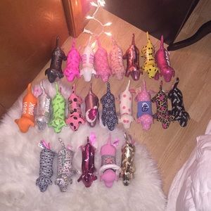 (15 EACH) PINK Dog Collectables
